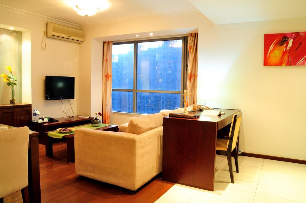 Shanghai Kingland Serviced Apartment Eksteriør billede