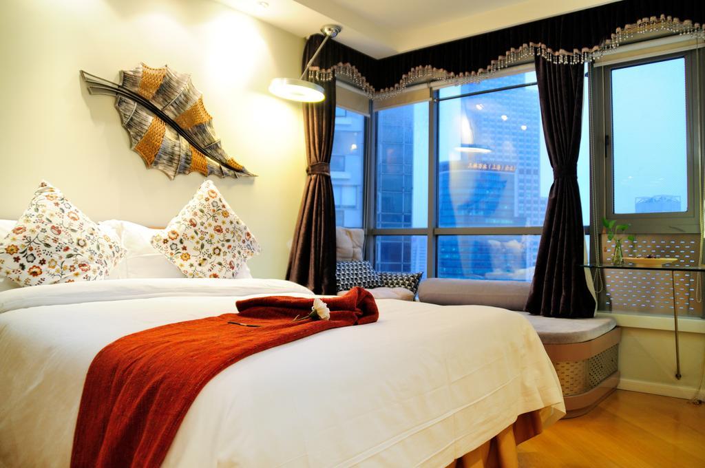 Shanghai Kingland Serviced Apartment Eksteriør billede