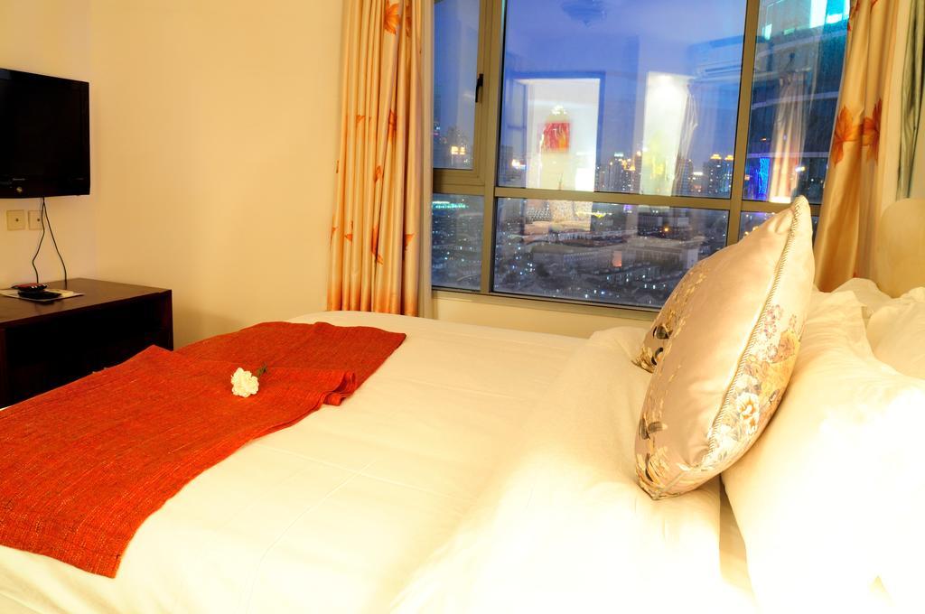 Shanghai Kingland Serviced Apartment Eksteriør billede