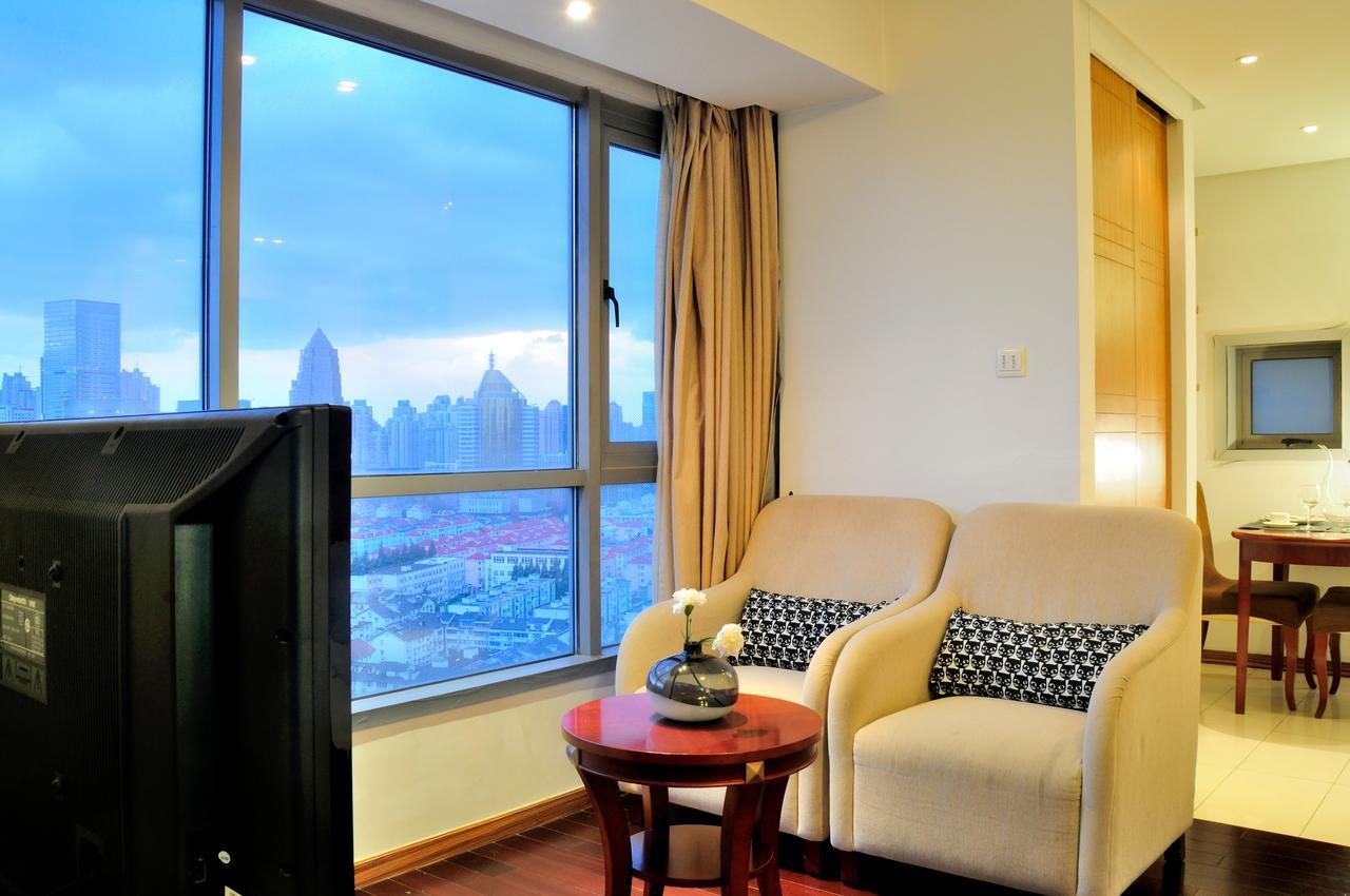 Shanghai Kingland Serviced Apartment Eksteriør billede
