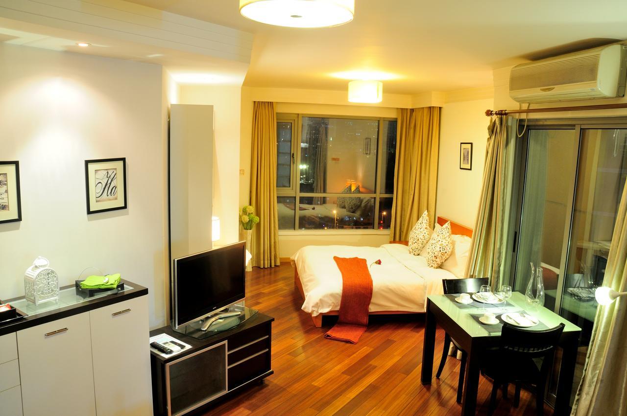 Shanghai Kingland Serviced Apartment Eksteriør billede