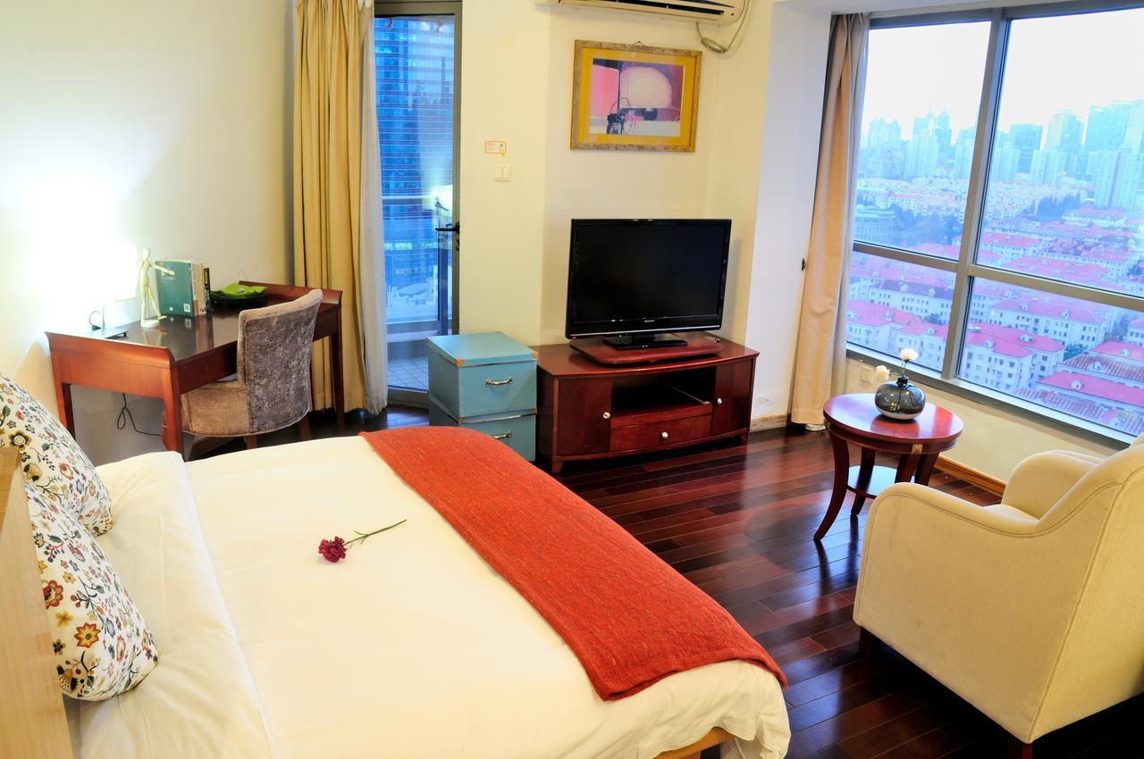 Shanghai Kingland Serviced Apartment Eksteriør billede